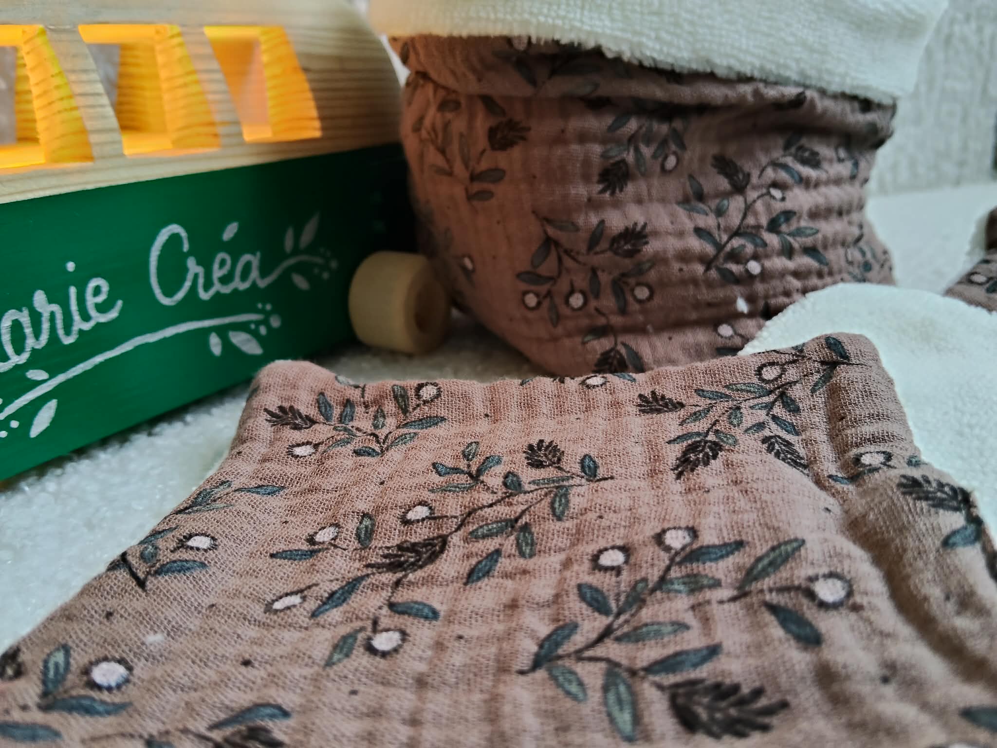 La panière et ses cotons