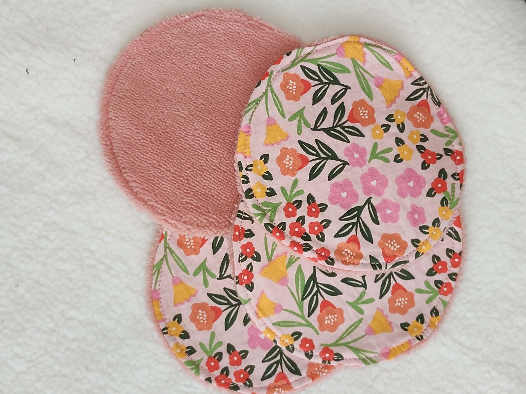 Coton lavable en éponge bambou (lot de 5)