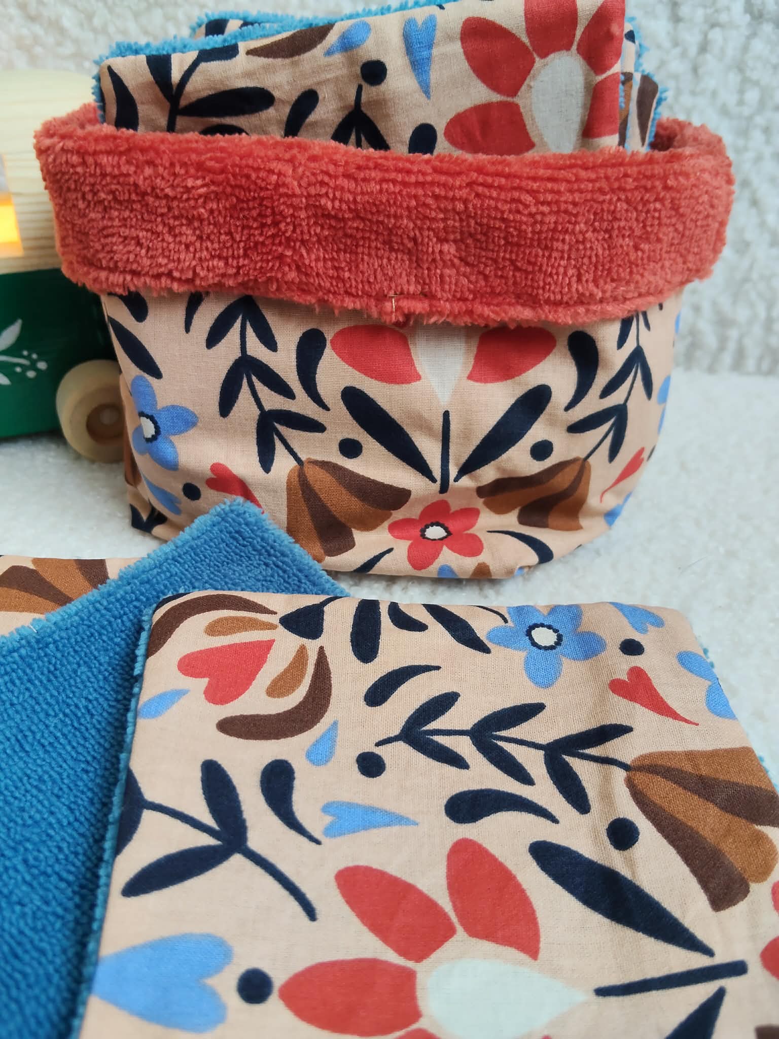 La panière et ses cotons