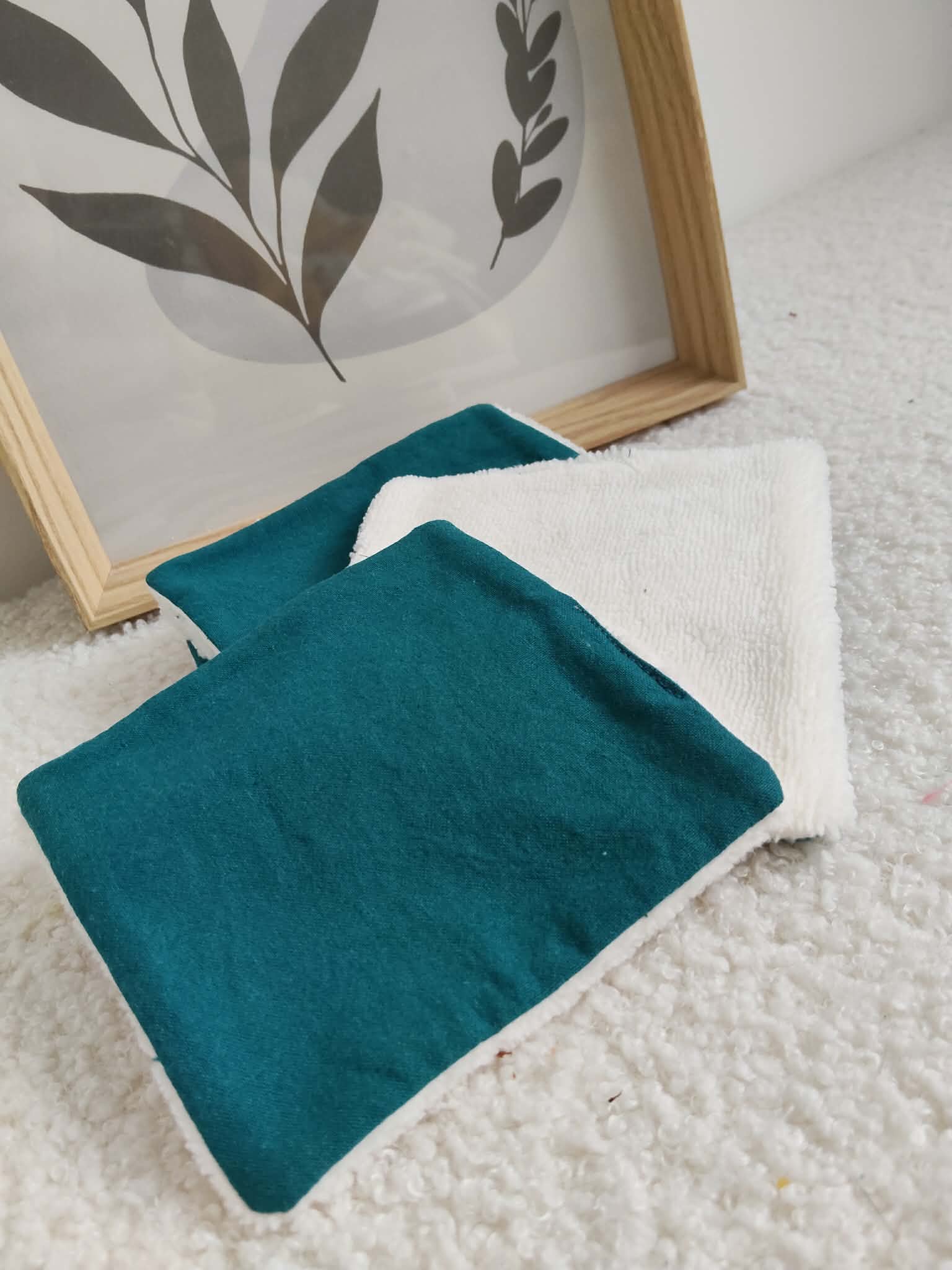 Coton en éponge bambou (lot de 6)