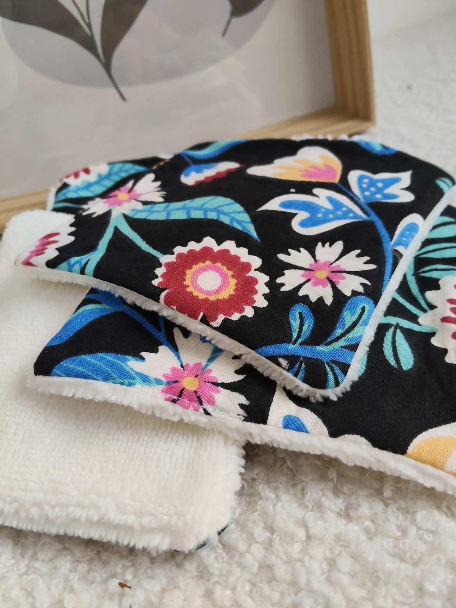 Coton en éponge bambou (lot de 6)