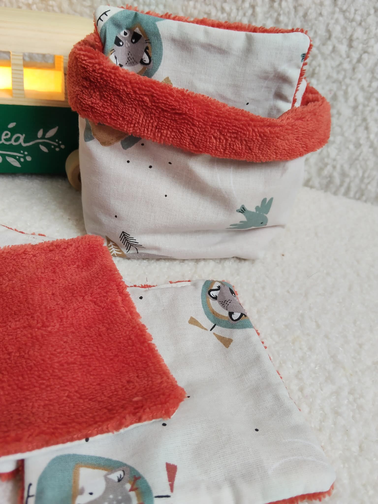 La panière et ses cotons