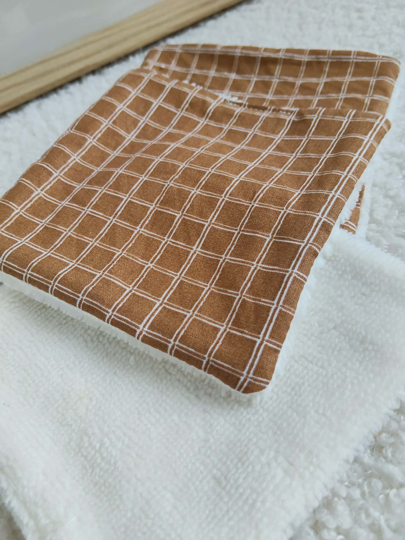 Coton lavable en éponge bambou (lot de 4)