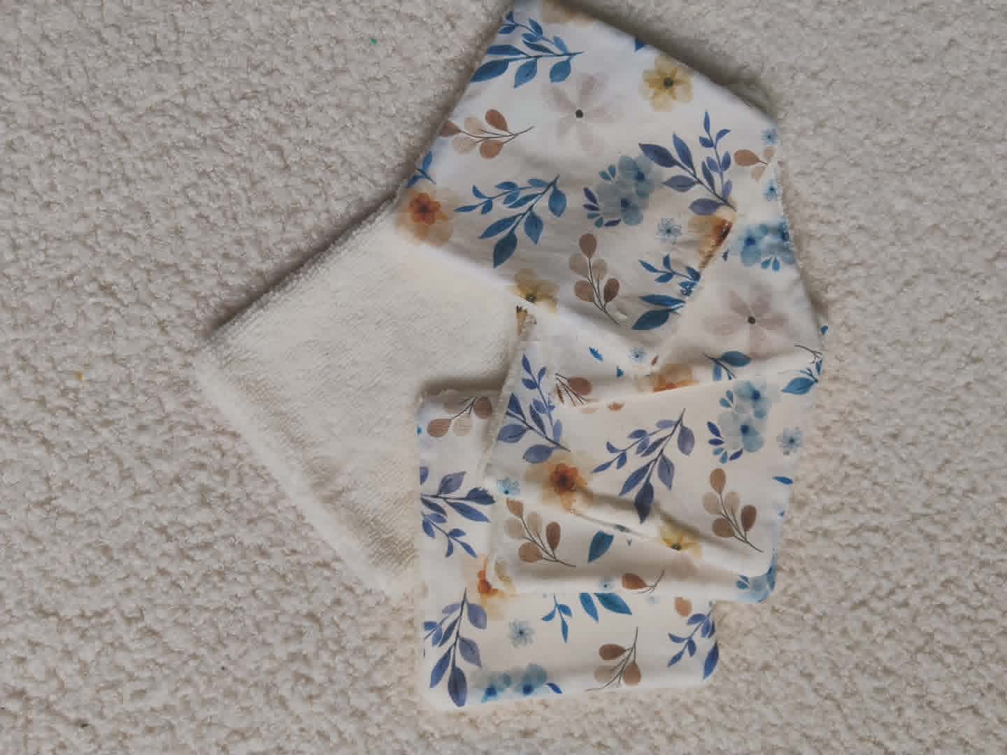 Coton lavable en éponge bambou (lot de 6) nouvelle collection