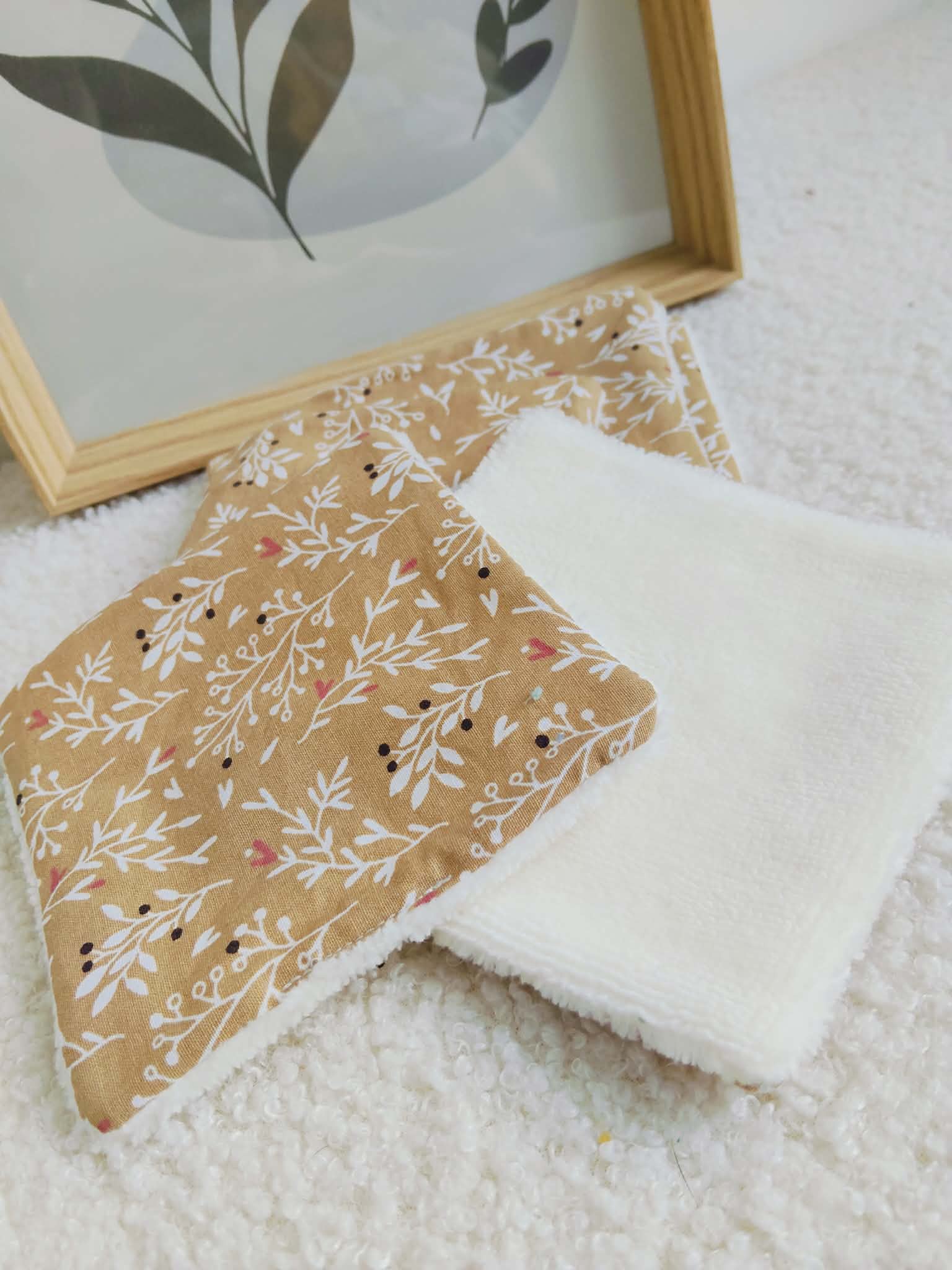 Coton en éponge bambou (lot de 6)