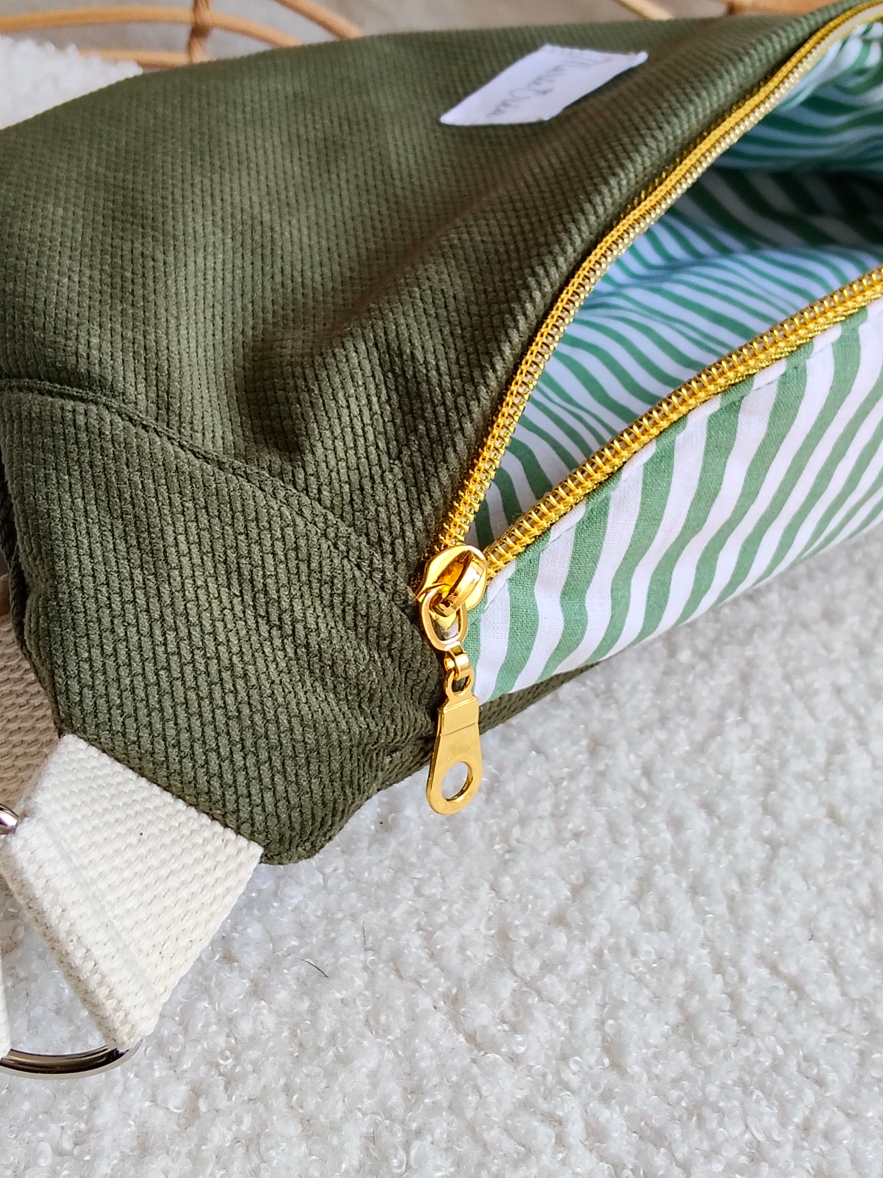 Sac banane en velours