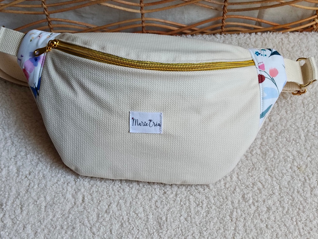Sac banane en velours